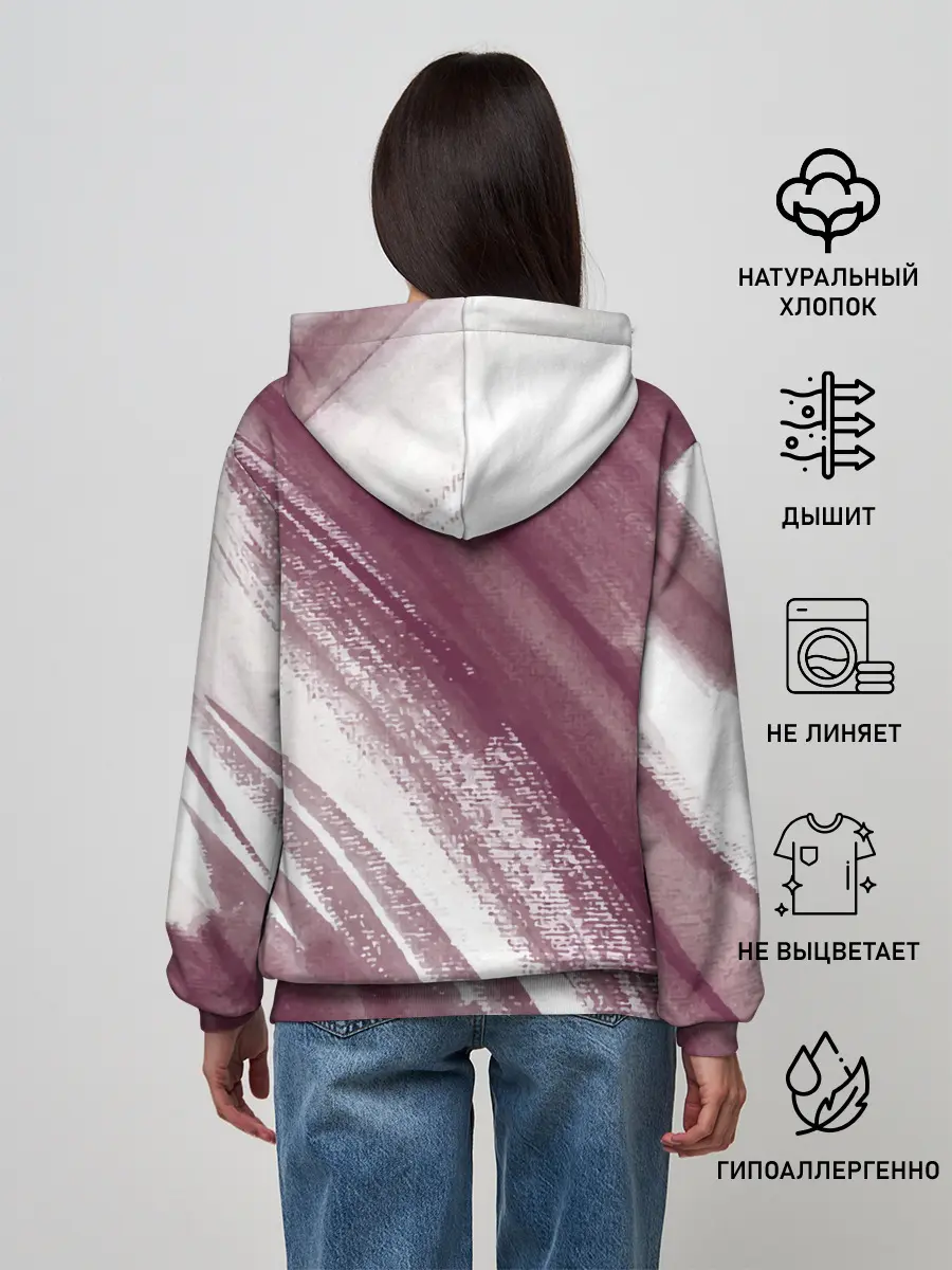 Женское худи / Аста Либе Чёрный клевер