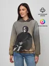 Женское худи / Сидячий Скелет