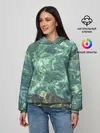 Женское худи / Морская вода с камнями