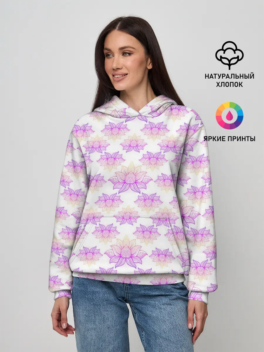 Женское худи / Лотос