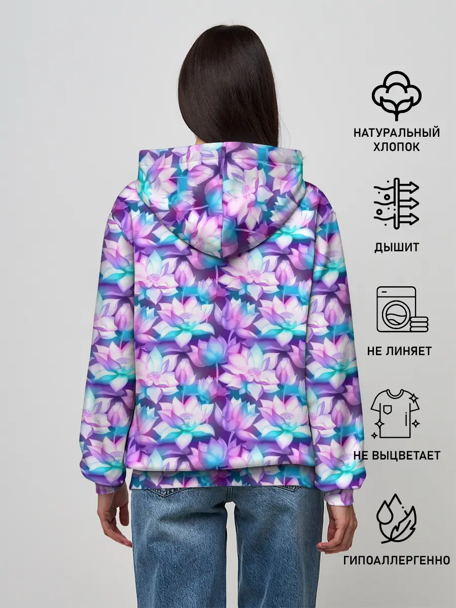 Женское худи / Лотос