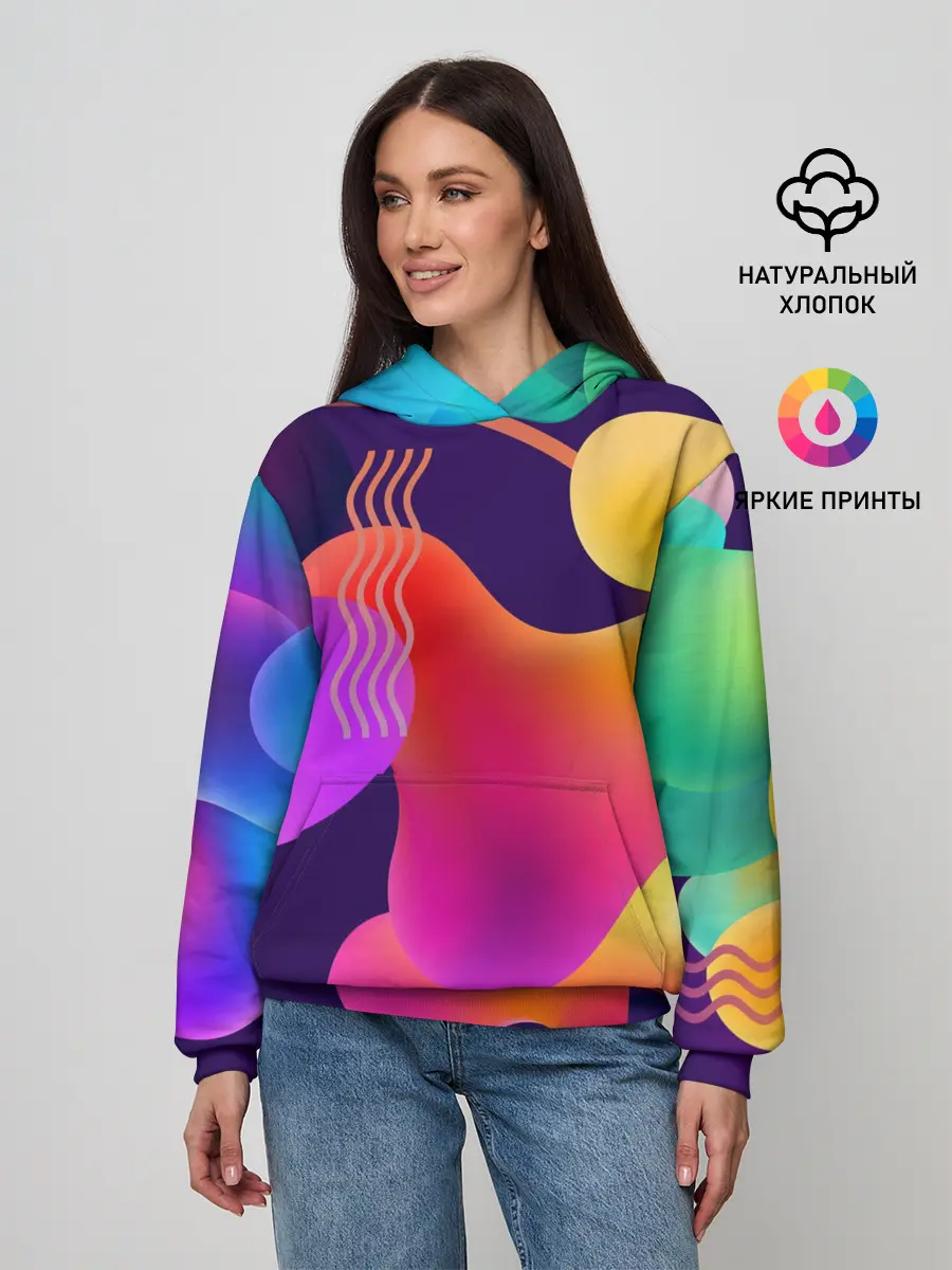 Женское худи / Rainbow T-Shirt