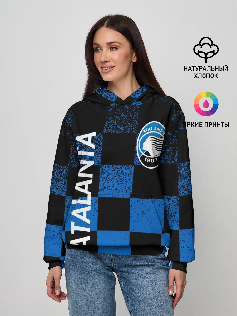 Женское худи / FC ATALANTA / ФК АТАЛАНТА