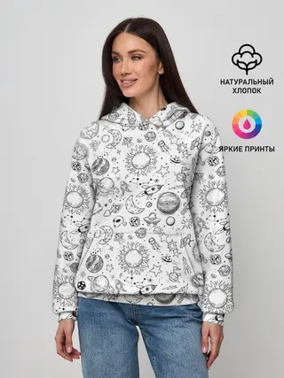 Женское худи / Space