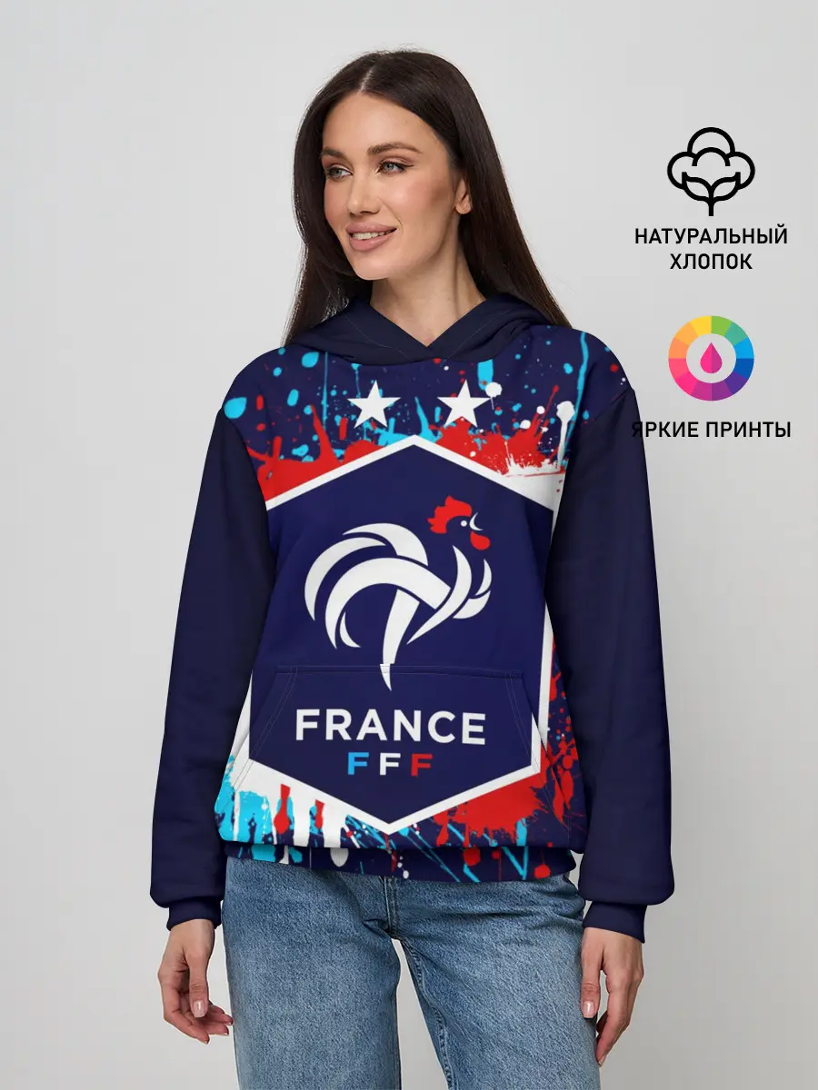 Женское худи / Сборная Франции