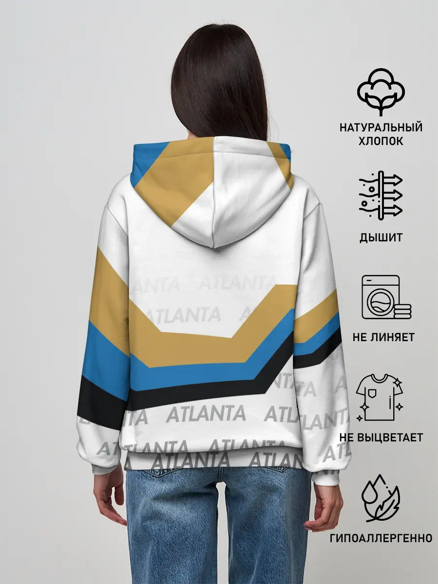Женское худи / FC ATALANTA / ФК АТАЛАНТА