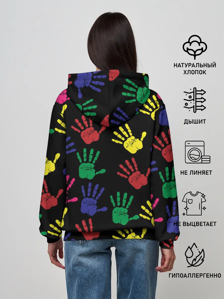 Женское худи / Dont touch / Не трогать