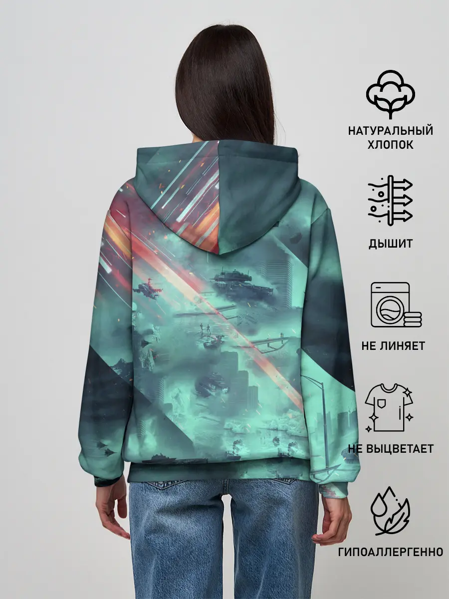 Женское худи / Баттлфилд 2042