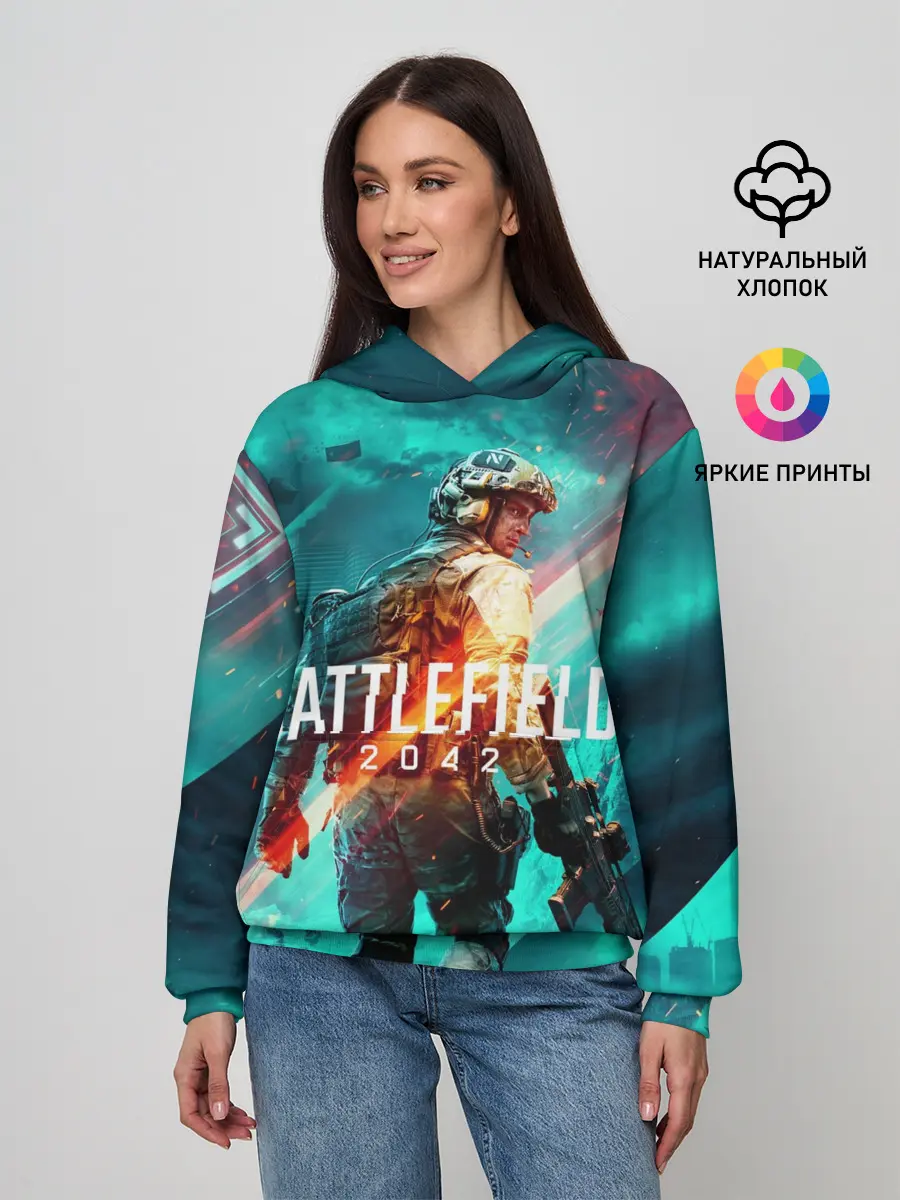 Женское худи / Battlefield 2042
