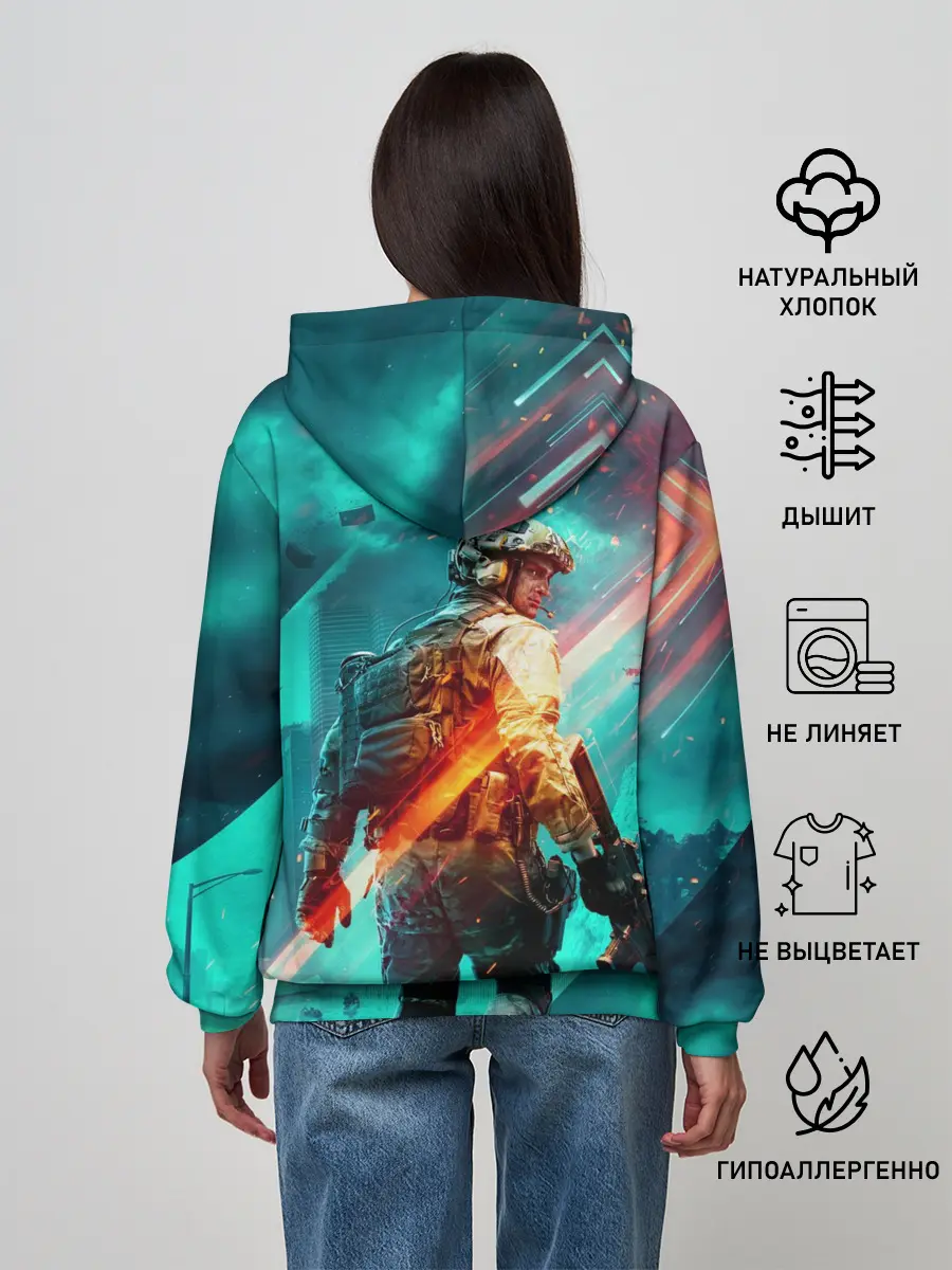 Женское худи / Battlefield 2042