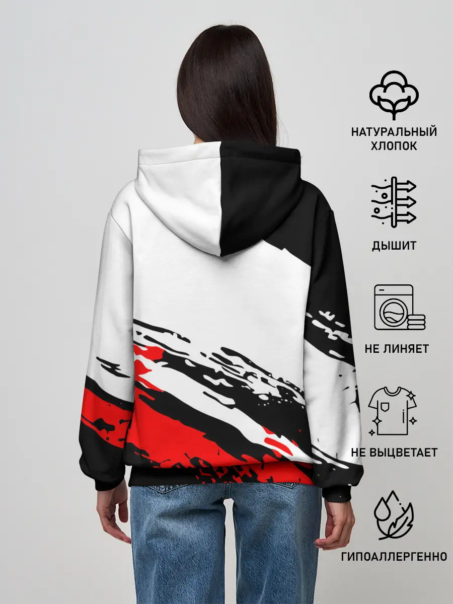 Женское худи / Старшая Карасуно | ВОЛЕЙБОЛ!!