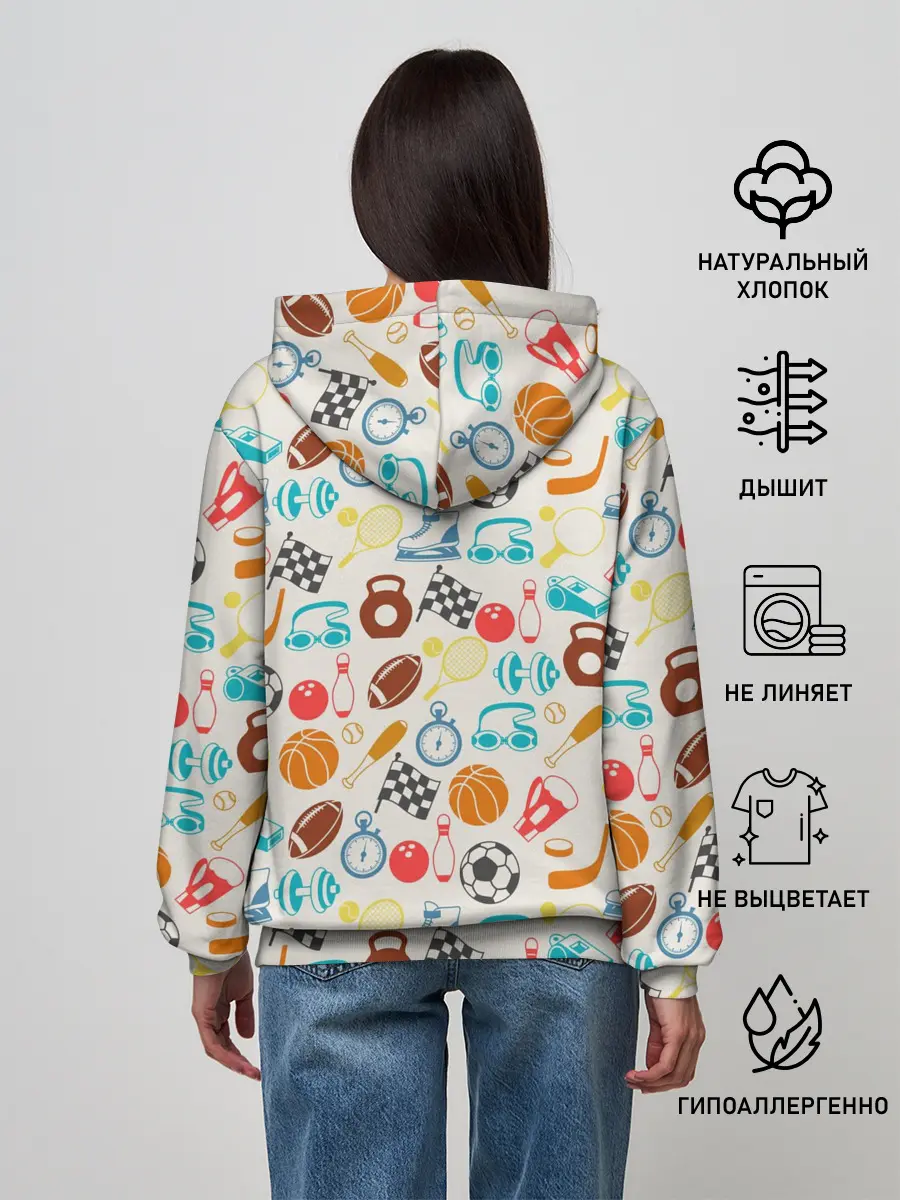 Женское худи / Спорт