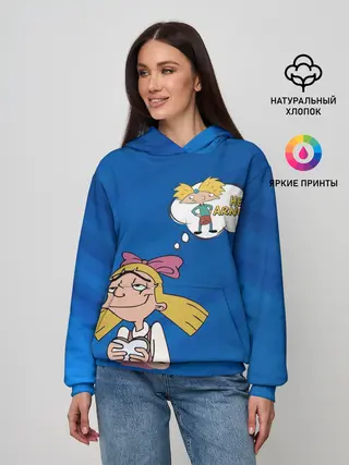 Женское худи / Хельга и Арнольд