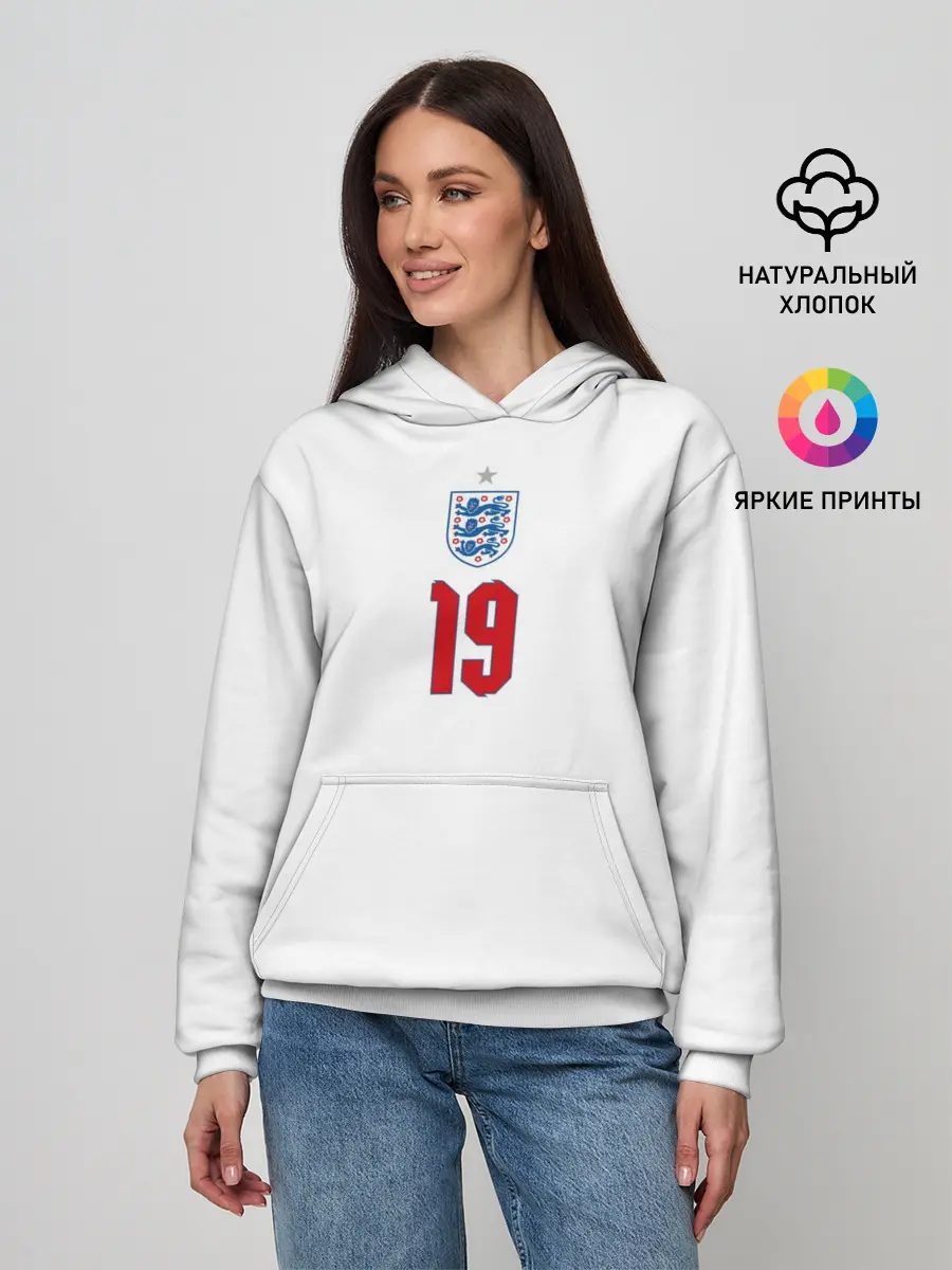 Женское худи / Мэйсон Маунт форма Англия