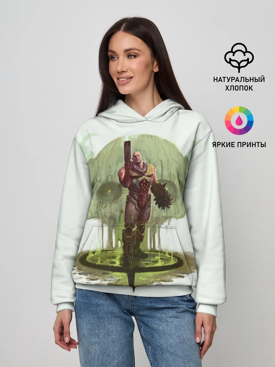 Женское худи / Quake Champions