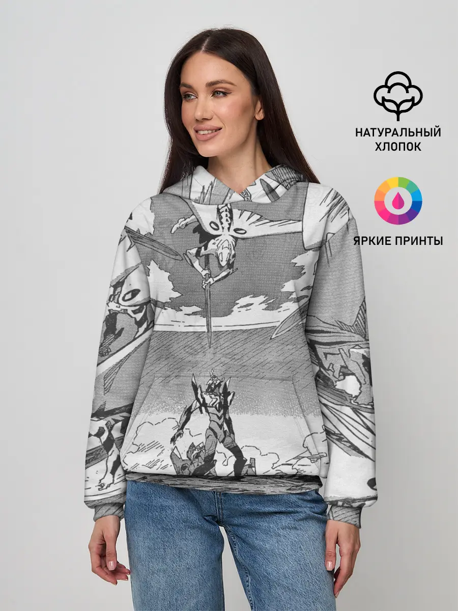 Женское худи / Eves battle with the angel