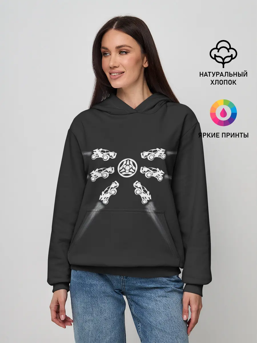 Женское худи / Rocket fight