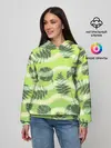 Женское худи / Тропический фон