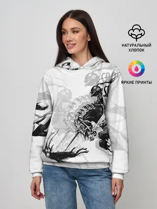 Женское худи / Всадник и чёрт