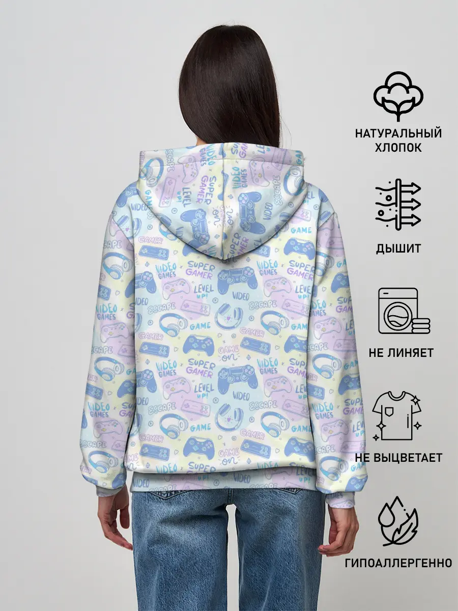 Женское худи / Игры