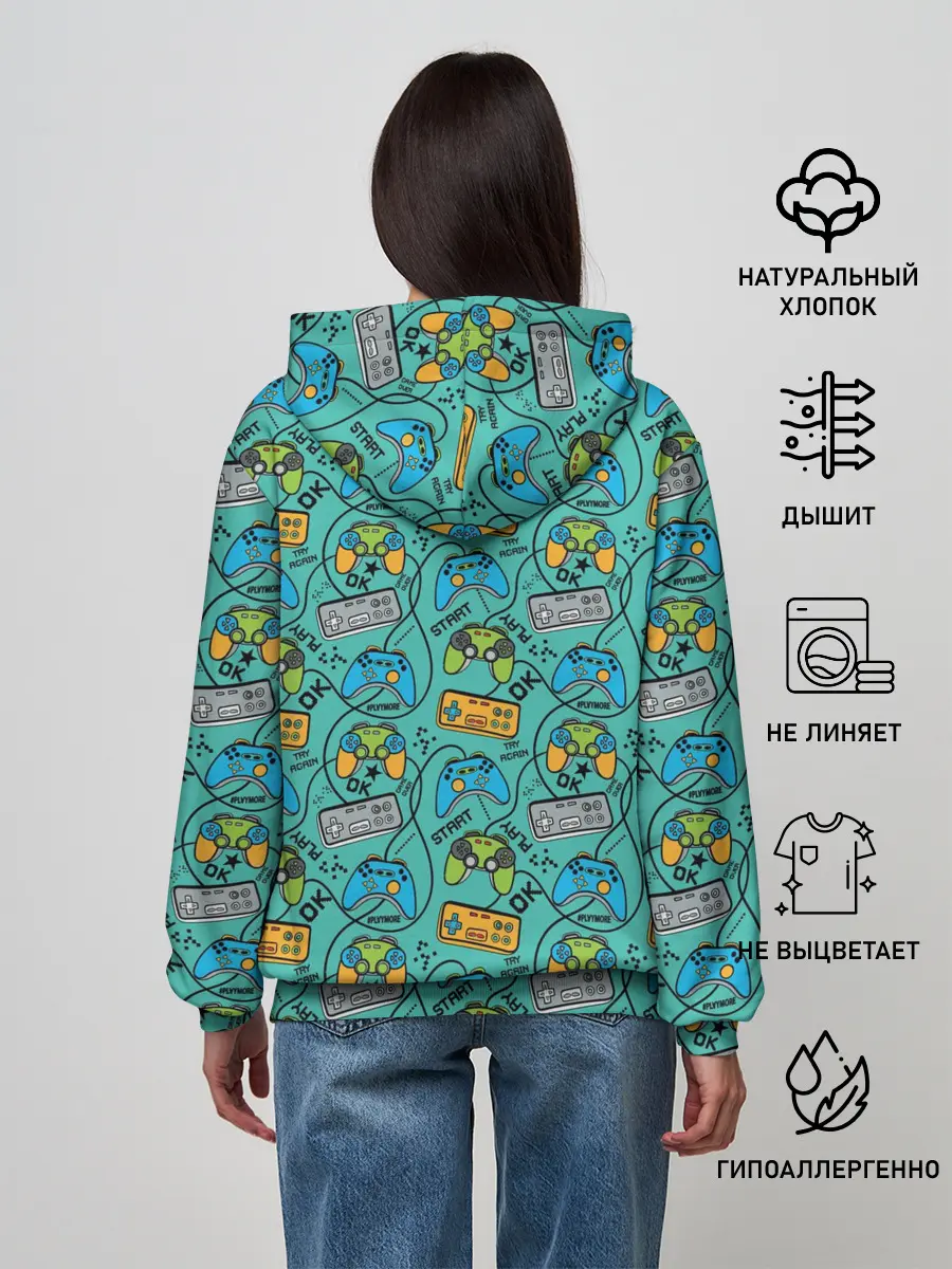 Женское худи / Джойстики