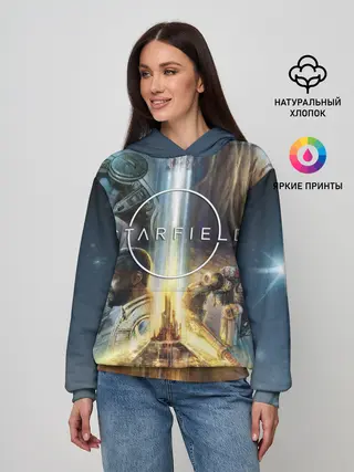 Женское худи / Starfield Обложка