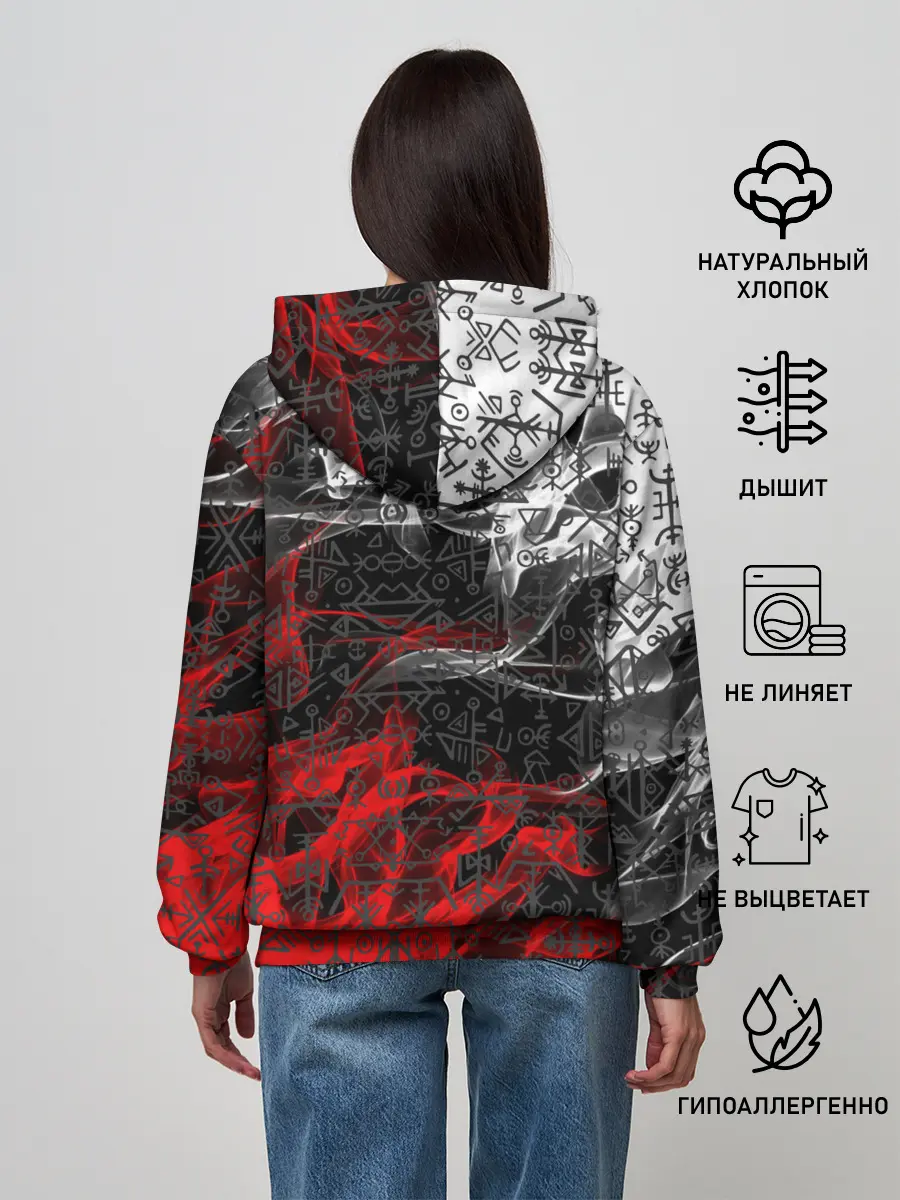 Женское худи / Викинги