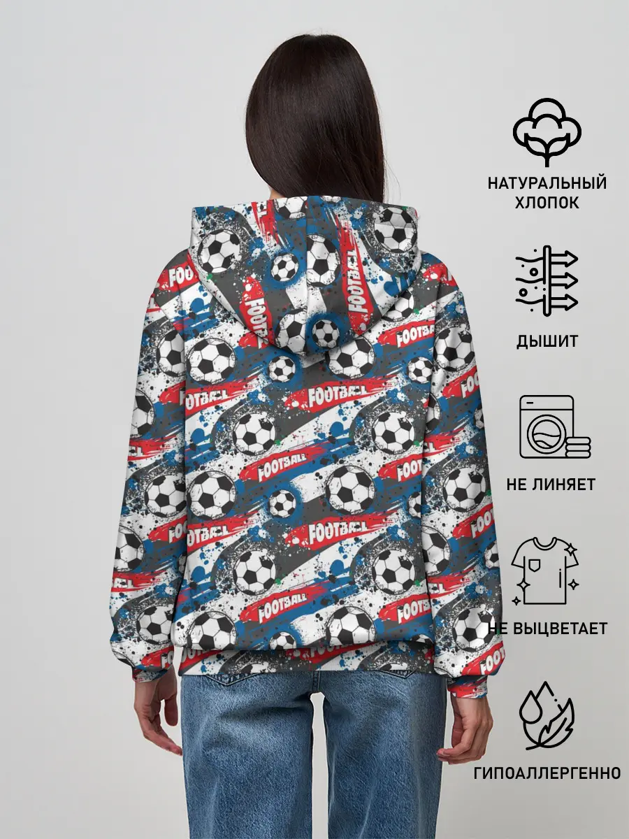 Женское худи / FOOTBALL