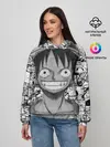 Женское худи / Луфи улыбается one piece