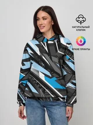 Женское худи / Текстура. Линия. Движение