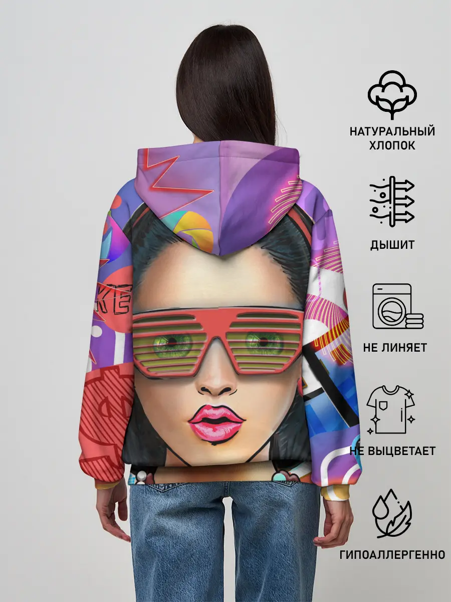 Женское худи / СтильНая Девушка