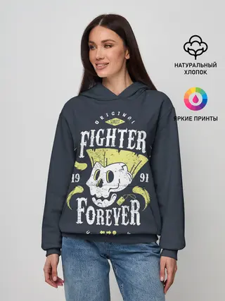 Женское худи / Fighter forever