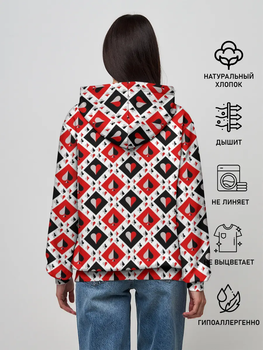 Женское худи / Карточный Катала