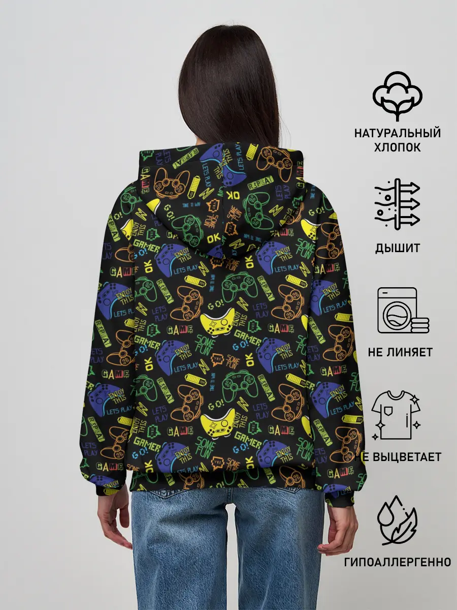 Женское худи / Игроман