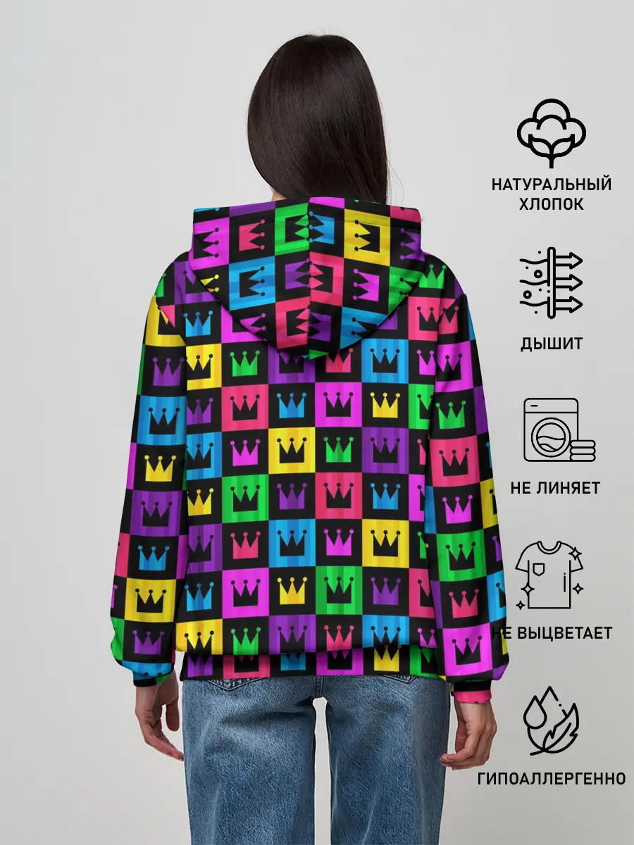 Женское худи / Король