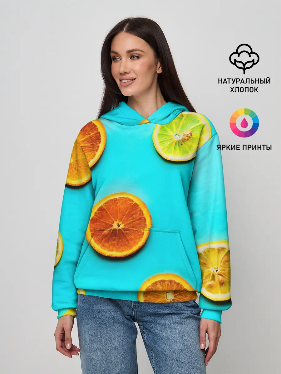 Женское худи / АпельСинки