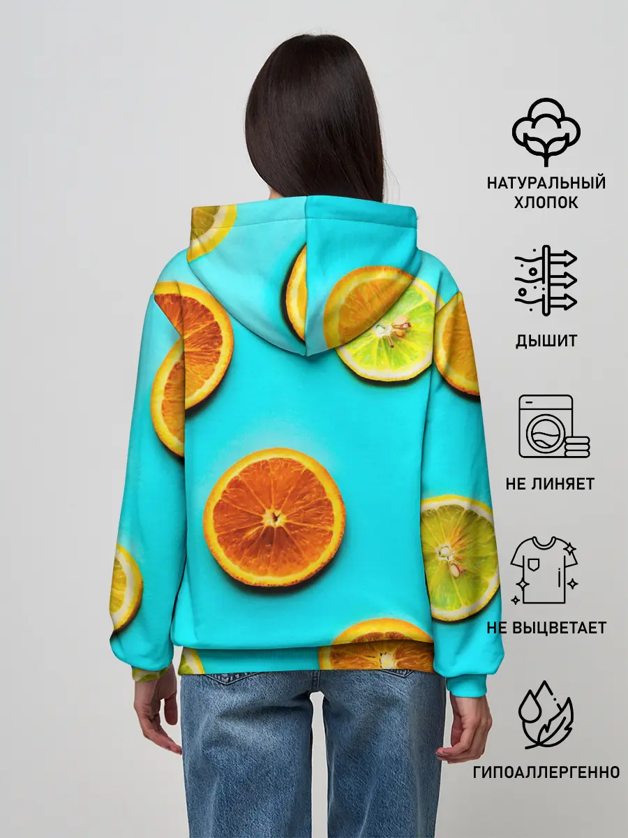 Женское худи / АпельСинки