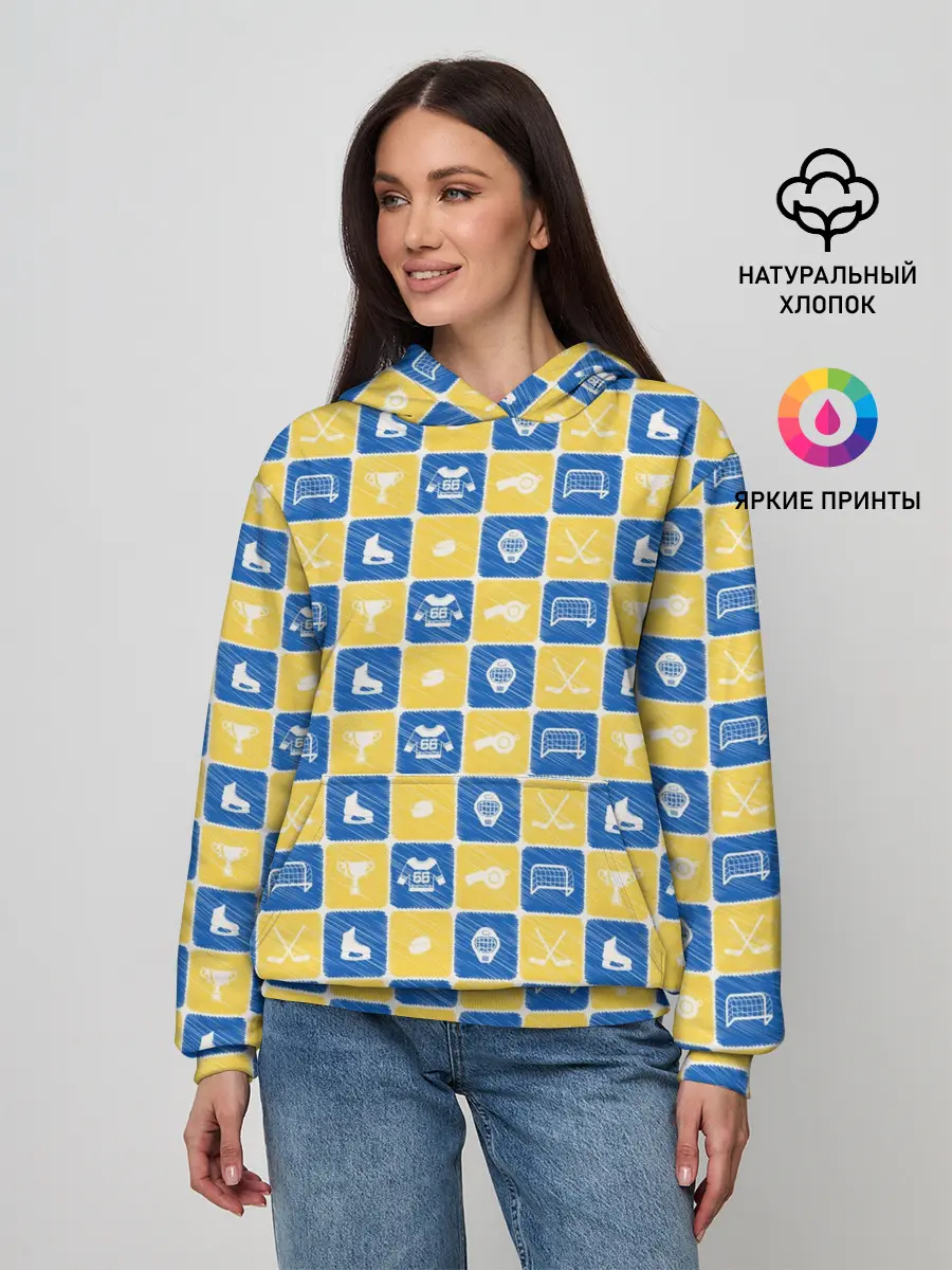 Женское худи / Хоккей