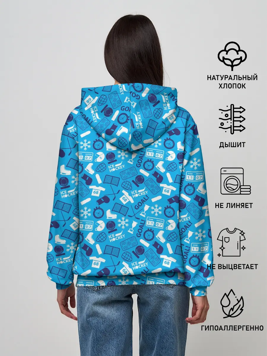 Женское худи / Хоккей