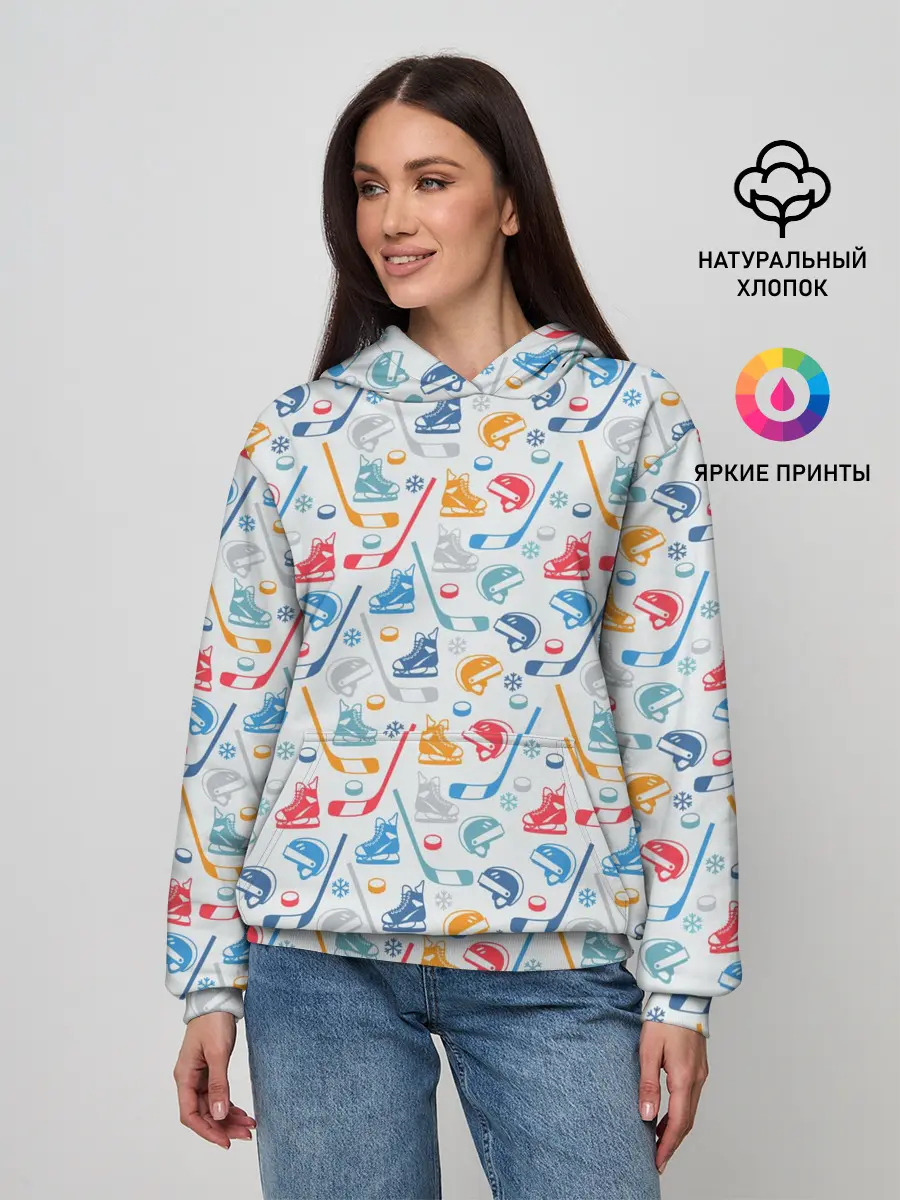 Женское худи / Хоккей