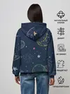 Женское худи / Космическая одиссея