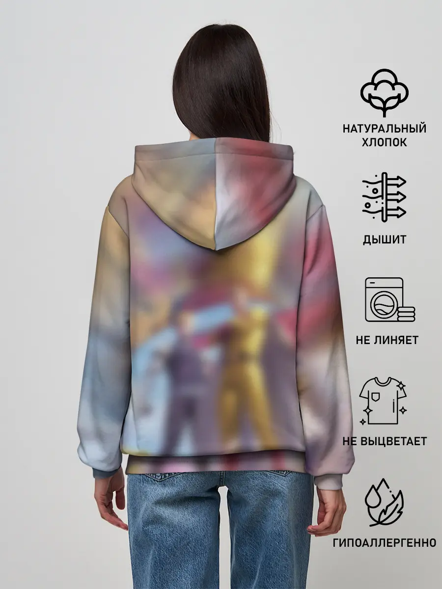 Женское худи / FREEFIRE | САЙТАМА