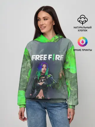 Женское худи / Фри Фаер | Garena Free Fire