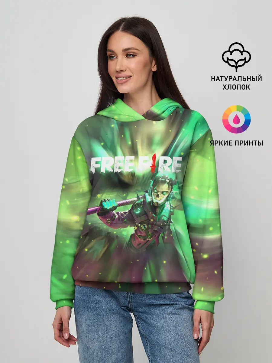 Женское худи / FREEFIRE | Battlegrounds