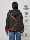 Женское худи / Лава 3D