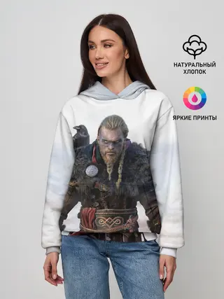 Женское худи / Викинг из Вальгаллы