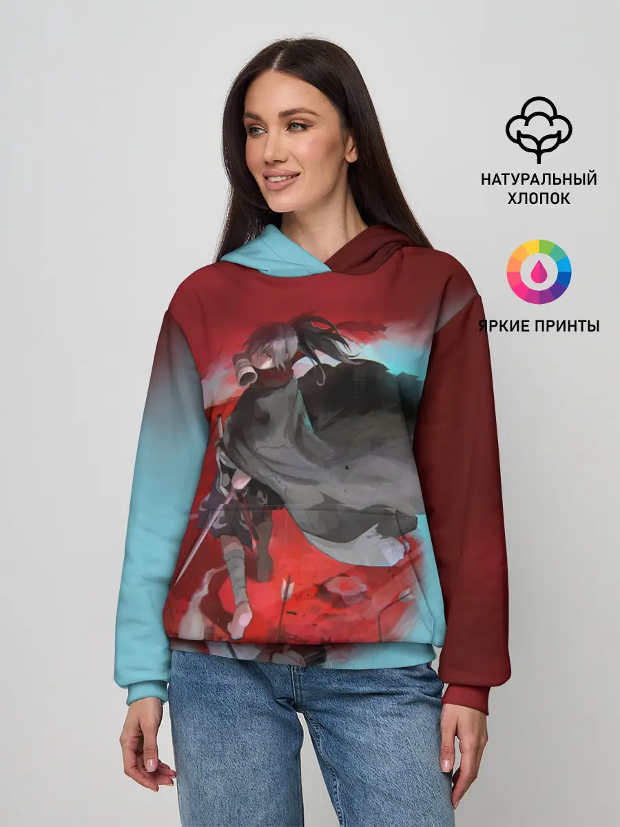 Женское худи / ХЯККИМАРУ | ДОРОРО | DORORO