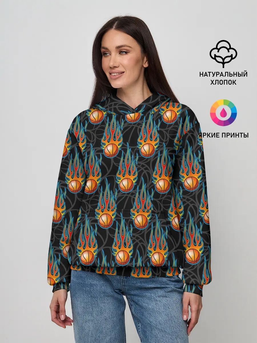Женское худи / Баскетбол