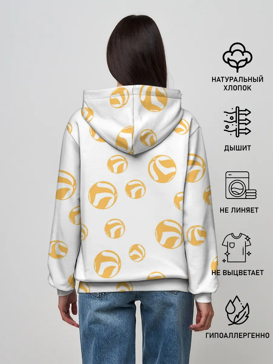 Женское худи / Мощный удар Шоё Хината Haikyuu!!