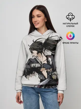 Женское худи / ЯРОСТЬ ХЯККИМАРУ | ДОРОРО